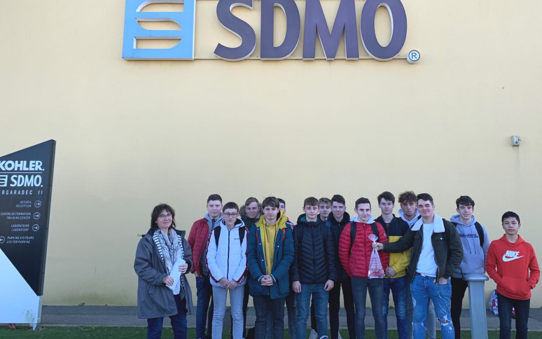 Les 2ndes BAC Pro LOGISTIQUE visitent KOHLER SDMO