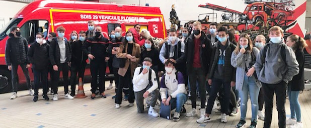 1ère STMG – Visite de la caserne des pompiers