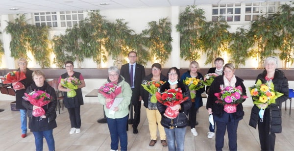 Cérémonie de remise des médailles du travail