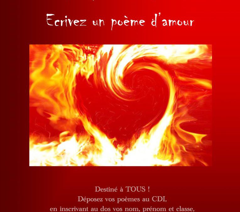 4ème édition du défi poétique St Valentin