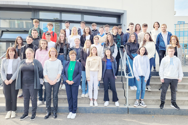 Réunion du groupe d’élèves Erasmus