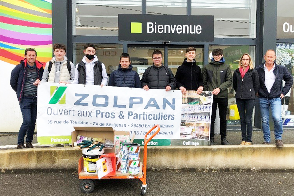 Don de l’entreprise ZOLPAN pour Molène 2022