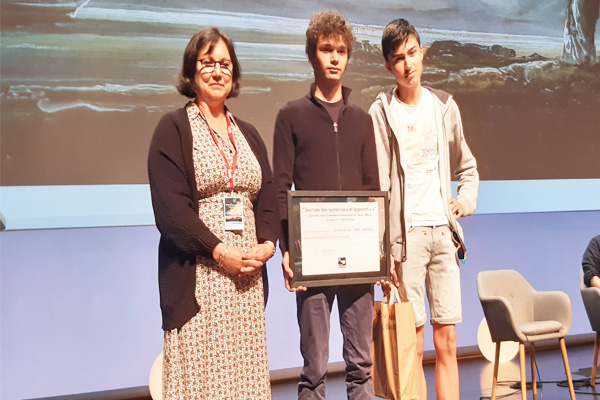 Belle surprise pour les 2nde 7 au Festival  Étonnants Voyageurs