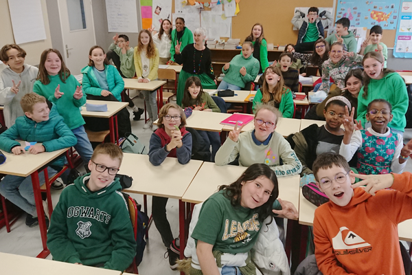 La St Patrick chez les collégiens de 6e 2