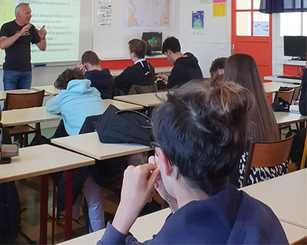 La gestion financière invitée en 1re année CAP Logistique