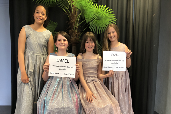 Un grand MERCI à l’APEL