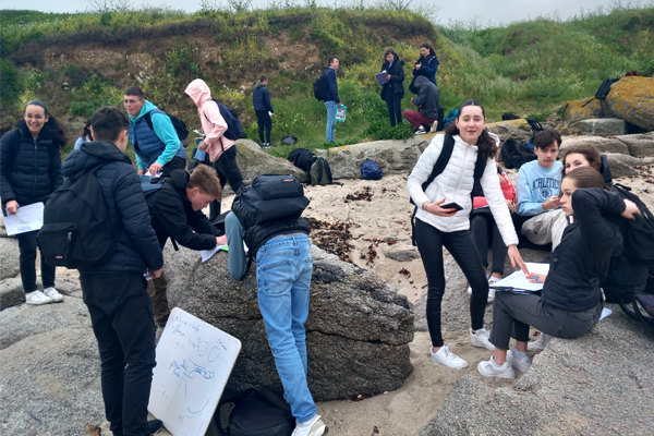 Sortie pédagogique des Secondes à Lanildut