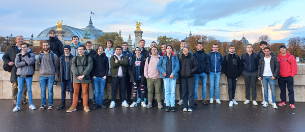 Les étudiants du Campus La Croix Rouge La Salle visitent Paris