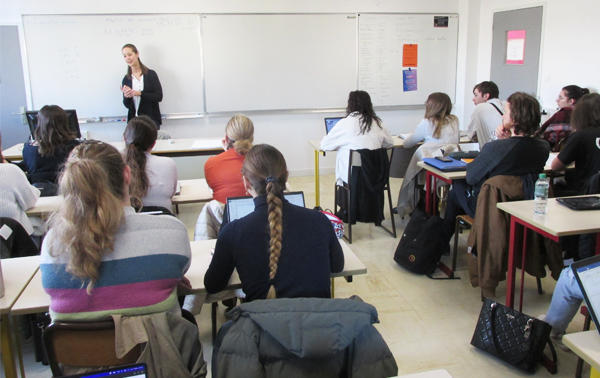 Une conférence de Cécile RIVET, en DTS IMRT
