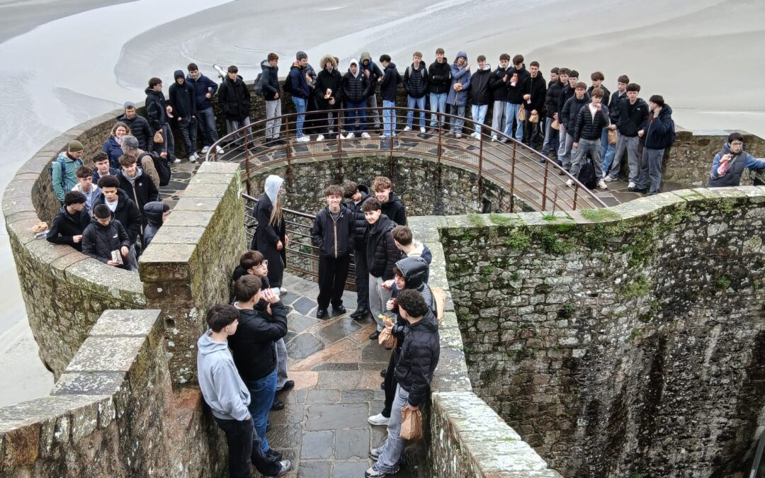 Les 3 classes de 1ère STI2D ont achevé la période en partant en séjour pédagogique en lien avec leur formation